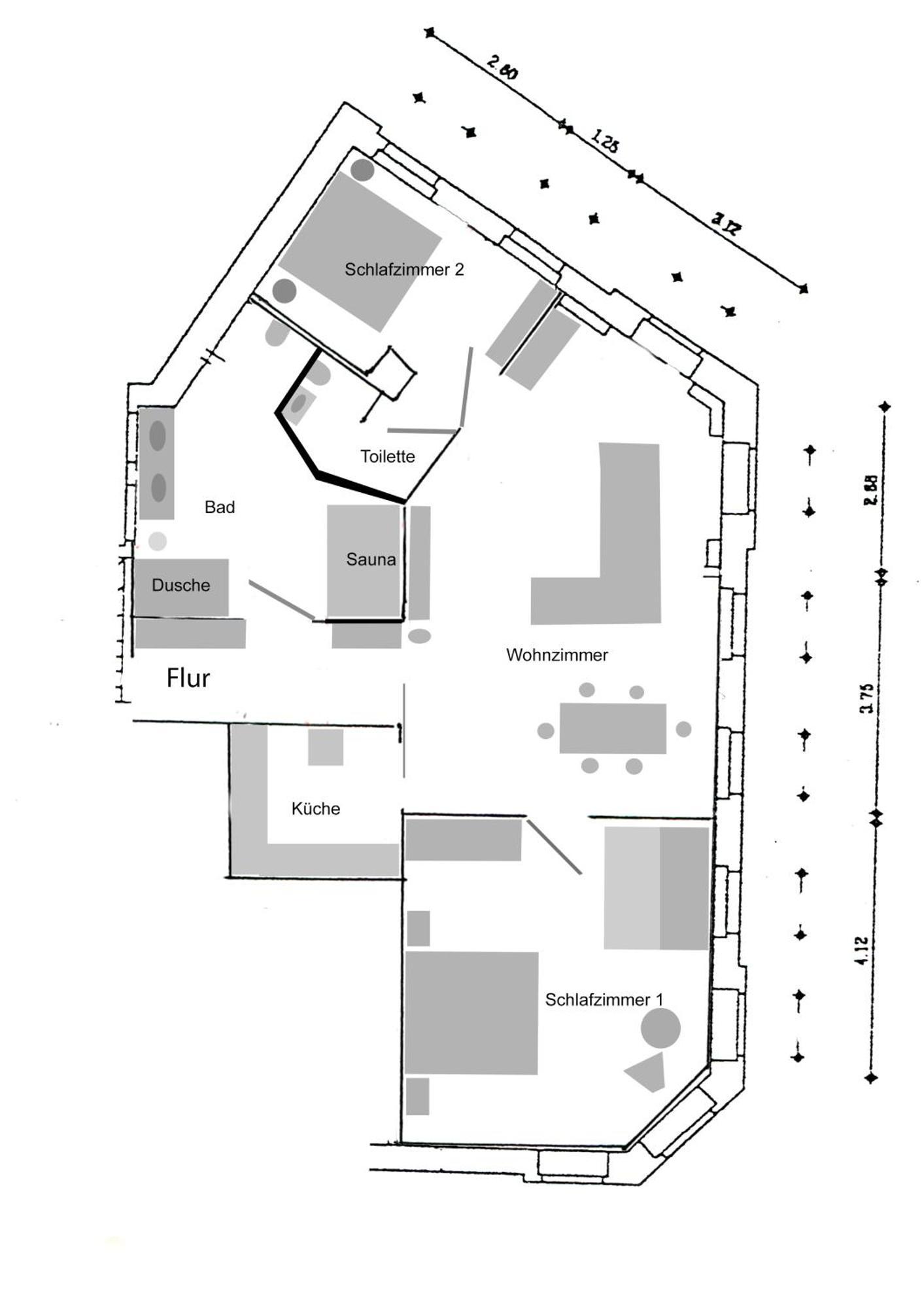 Apartment Kronprinz Zentral Mit Infrarot-Sauna Eisenach Esterno foto